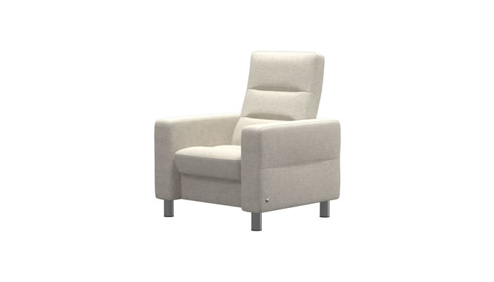 Stressless Wave Chair in Peony Light Beige Fabric